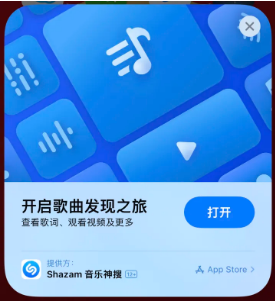 铜鼓苹果14维修站分享iPhone14音乐识别功能使用方法 