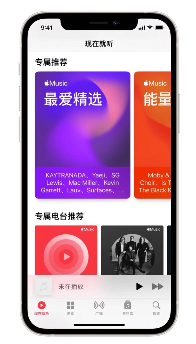 铜鼓苹果手机维修分享iOS 14.5 Apple Music 新功能 